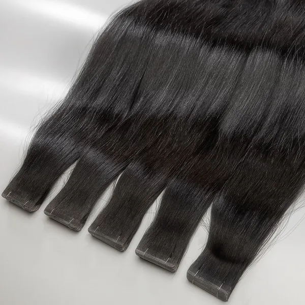 VB-1 — Natural Black – Tape-In Hair Extensions